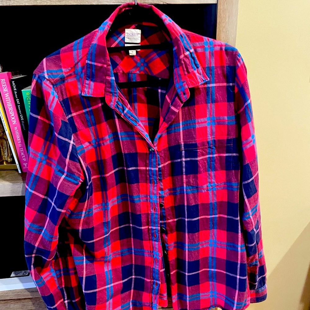 JCrew Flannel